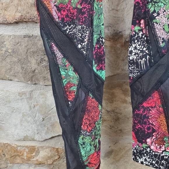 LULULEMON 4 Zen Garden Wunder Under Hi Rise Tights Mesh 28 - Picture 8 of 13